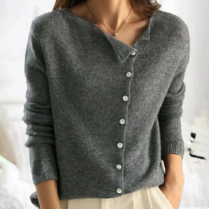 Alfonsa - Élégant cardigan en laine