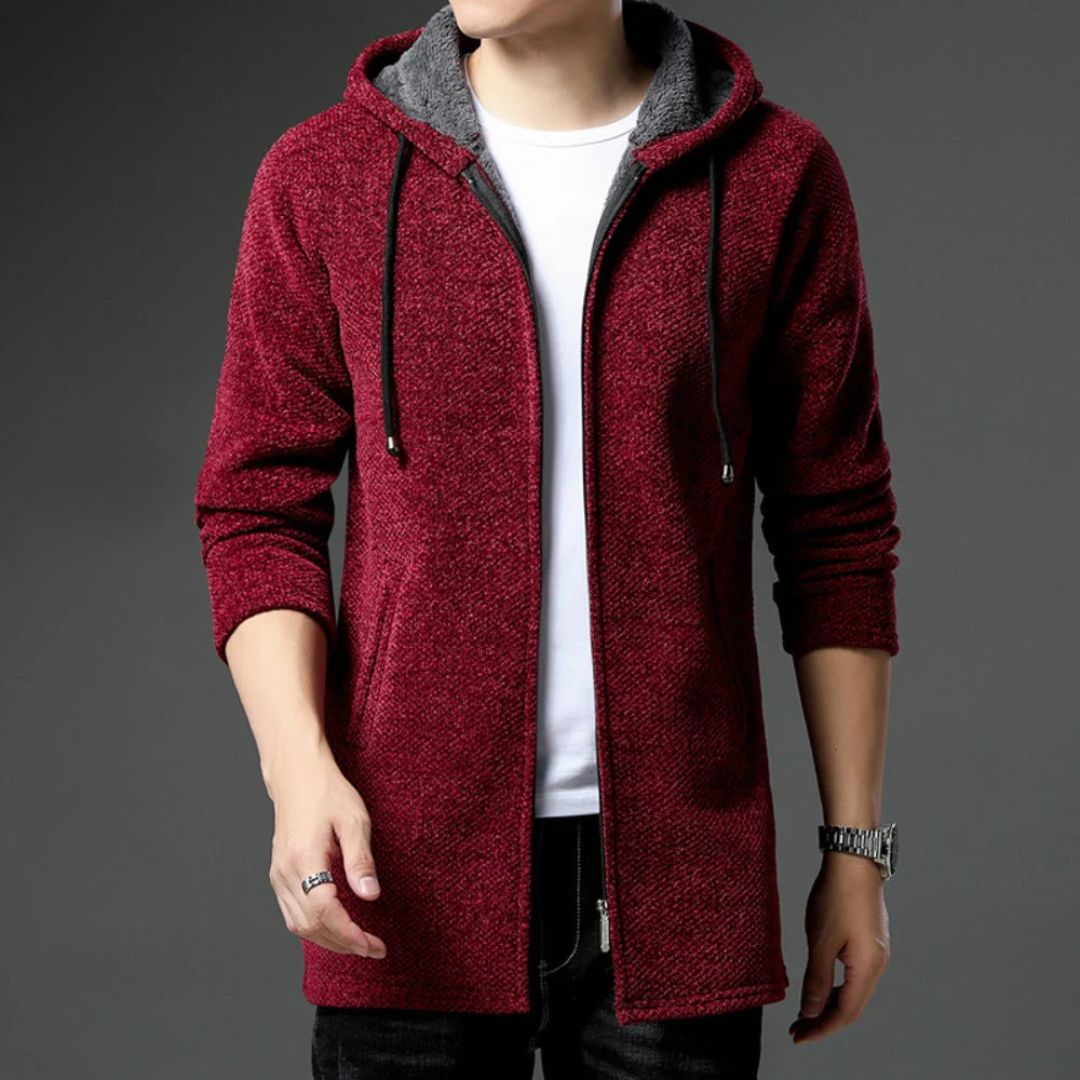 Gabriel Long Hooded Cardigan