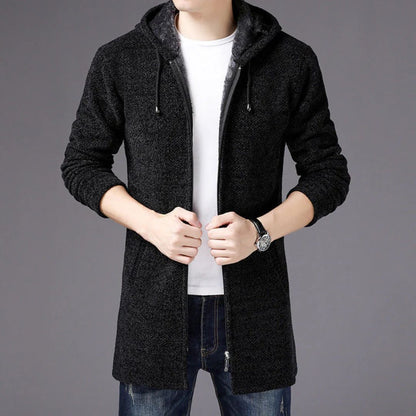 Gabriel Long Hooded Cardigan