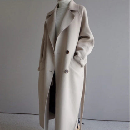 Clara - Manteau trench en laine pour femmes